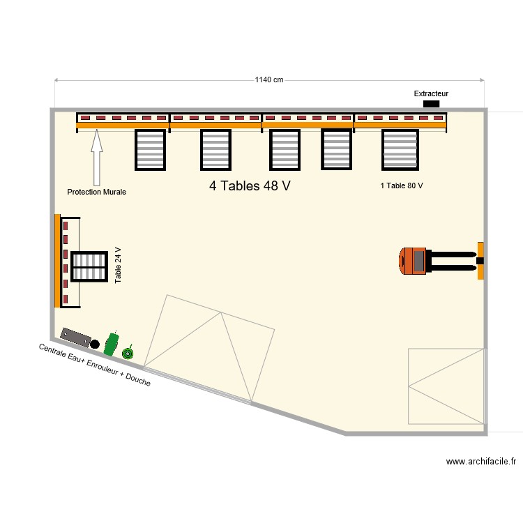 Local de charge SEW USOCOM FORBACH. Plan de 0 pièce et 0 m2