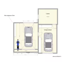 Extension cot&eacute; maison plan b