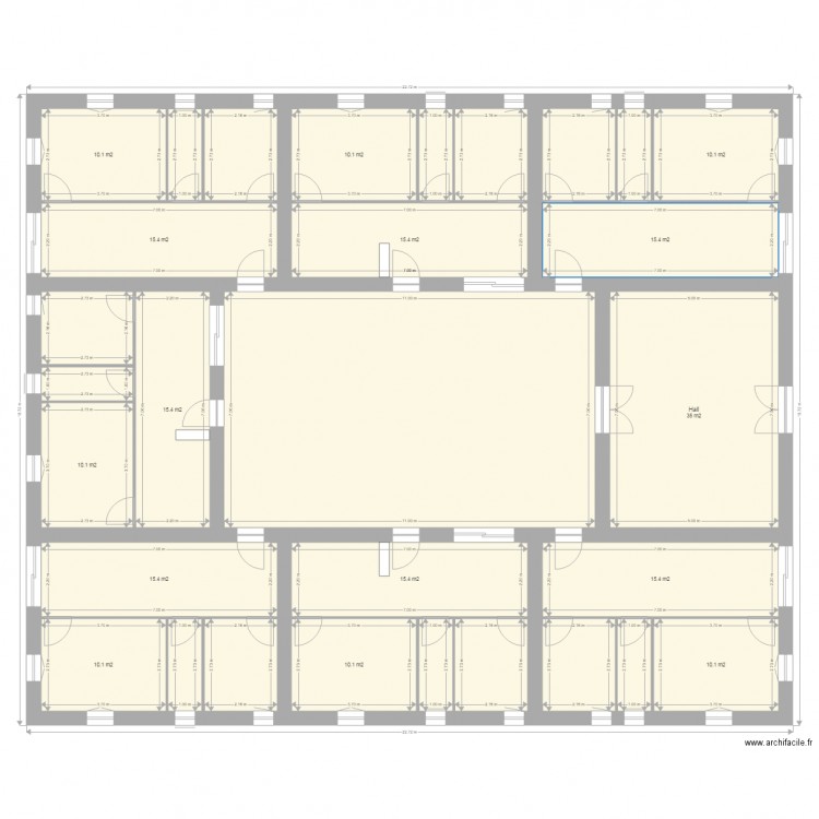 plan appartements. Plan de 0 pièce et 0 m2