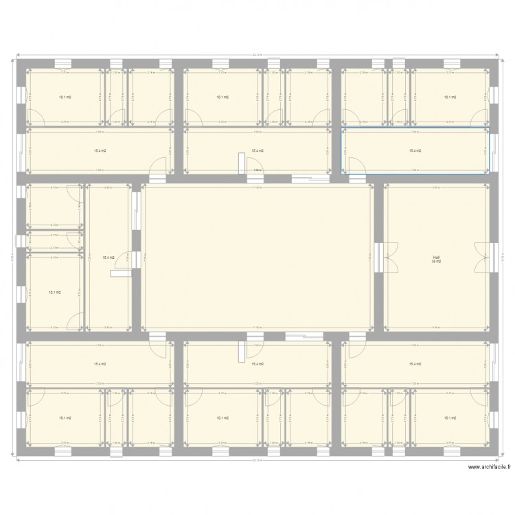 plan appartements. Plan de 0 pièce et 0 m2