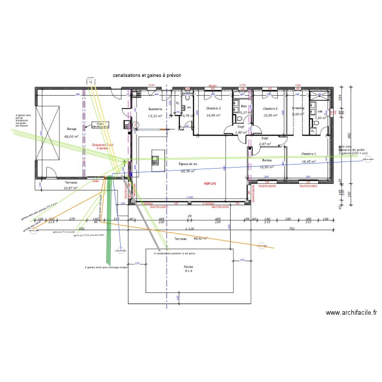 berat canalisations2. Plan de 0 pièce et 0 m2