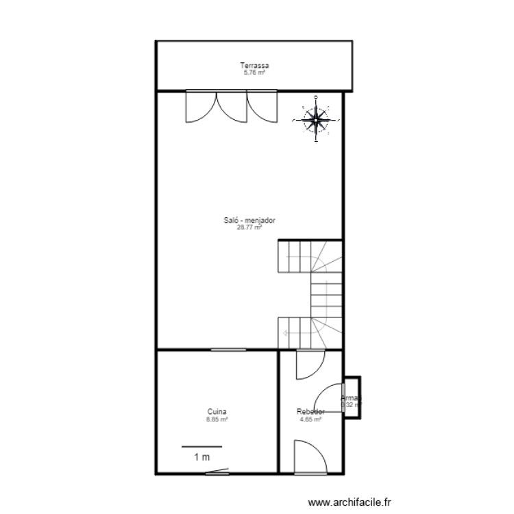 PLETA SANT PERE DEL TARTER CASA 48C. Plan de 0 pièce et 0 m2