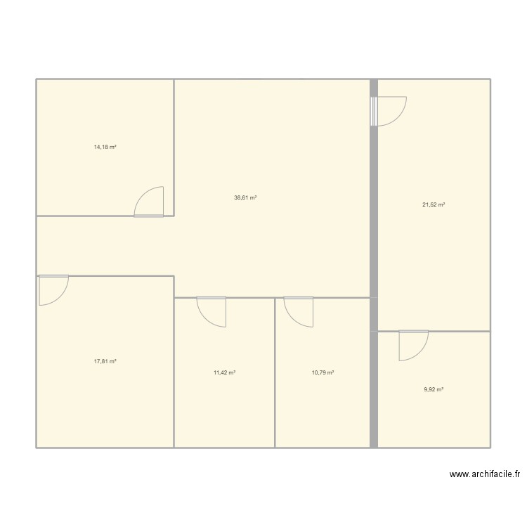 pens etage. Plan de 0 pièce et 0 m2
