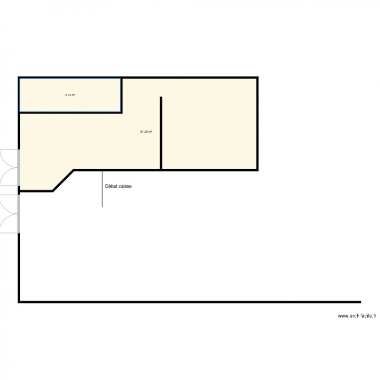 St Dié Projeté. Plan de 0 pièce et 0 m2