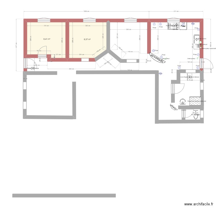 bled. Plan de 0 pièce et 0 m2