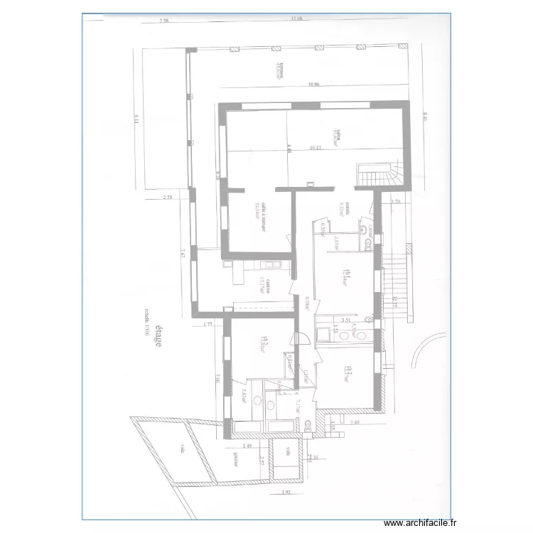 FOURQUET ARCHI FACILE . Plan de 