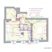 01 Levallois Plan Electricit&eacute; c&acirc;blage &eacute;clairage