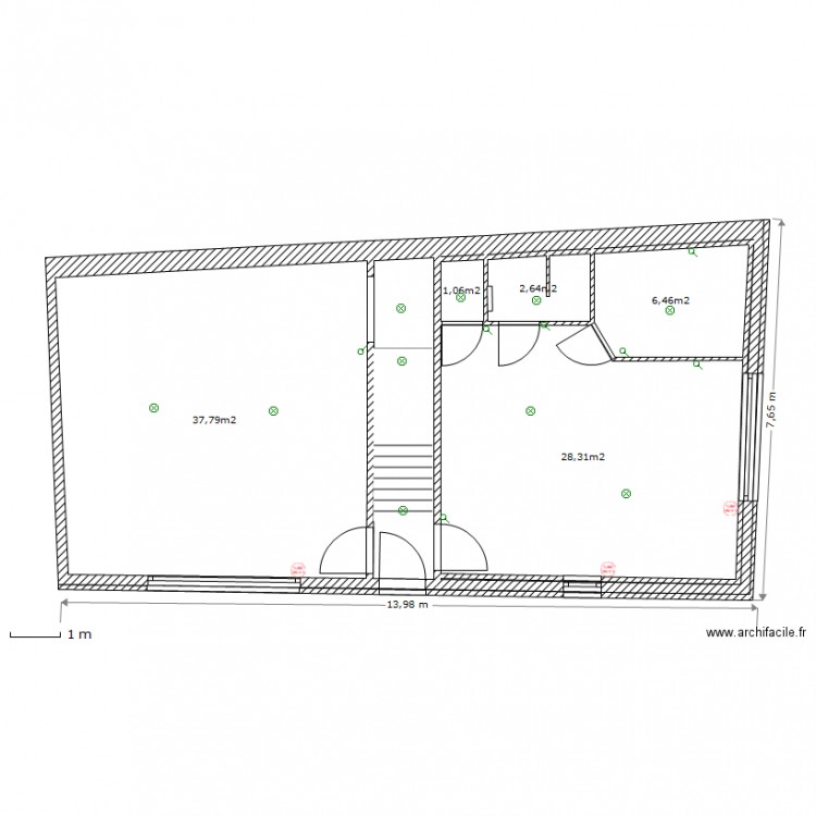 RdeC eclairage. Plan de 0 pièce et 0 m2