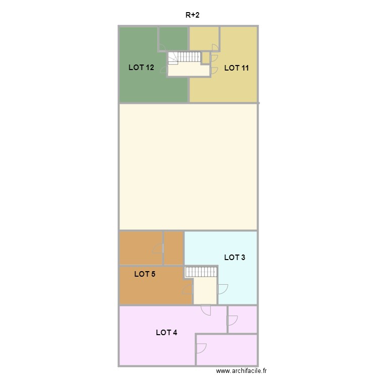 2ème JAURES. Plan de 0 pièce et 0 m2