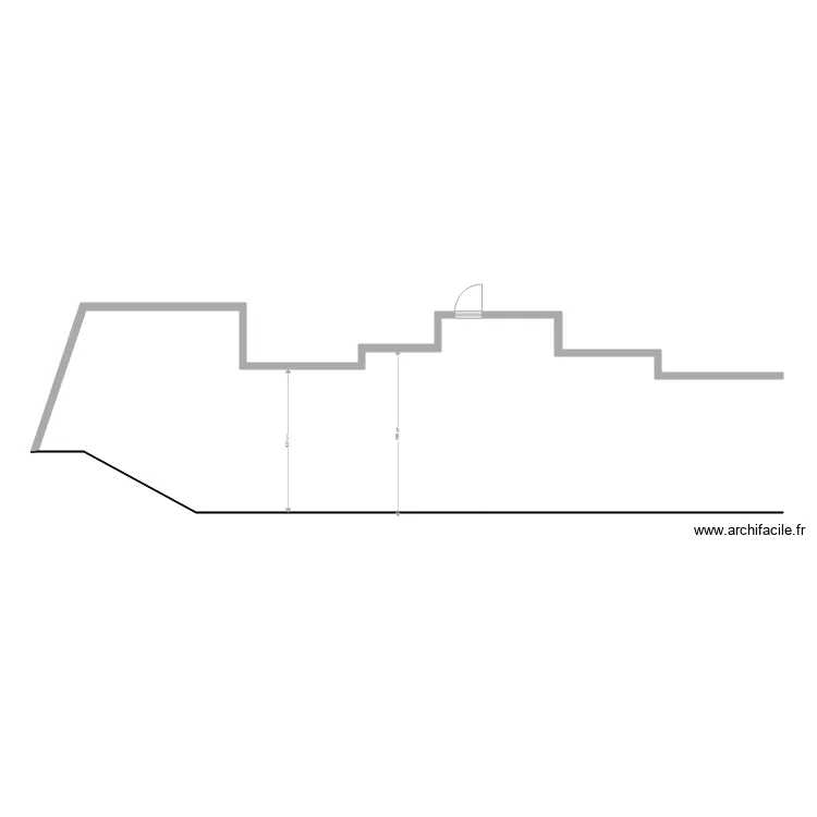 TERRASSE VANEL. Plan de 