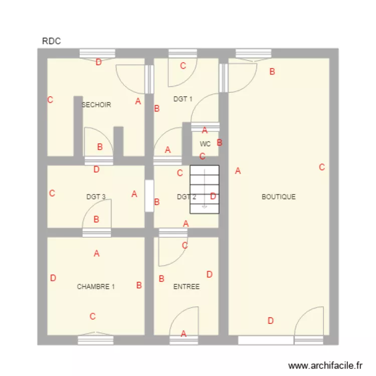 BRISSAUD. Plan de BRISSAUD. Plan de