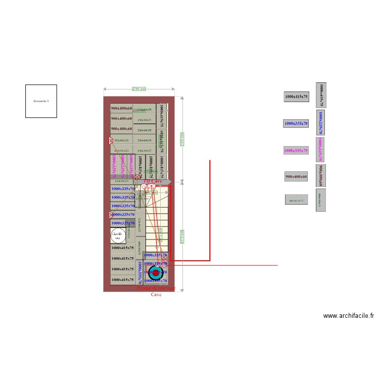 RDC  élec eg V3 à réaliser. Plan de 0 pièce et 0 m2