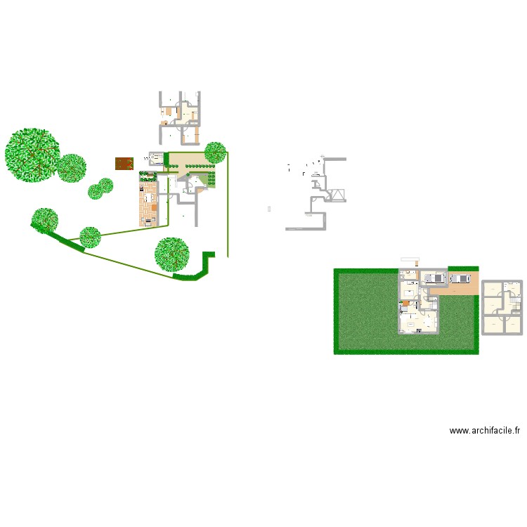 Liberté 14. Plan de 16 pièces et 172 m2