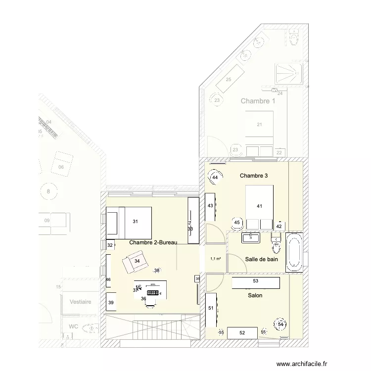 Jugan Meubles. Plan de Jugan Meubles. Plan de