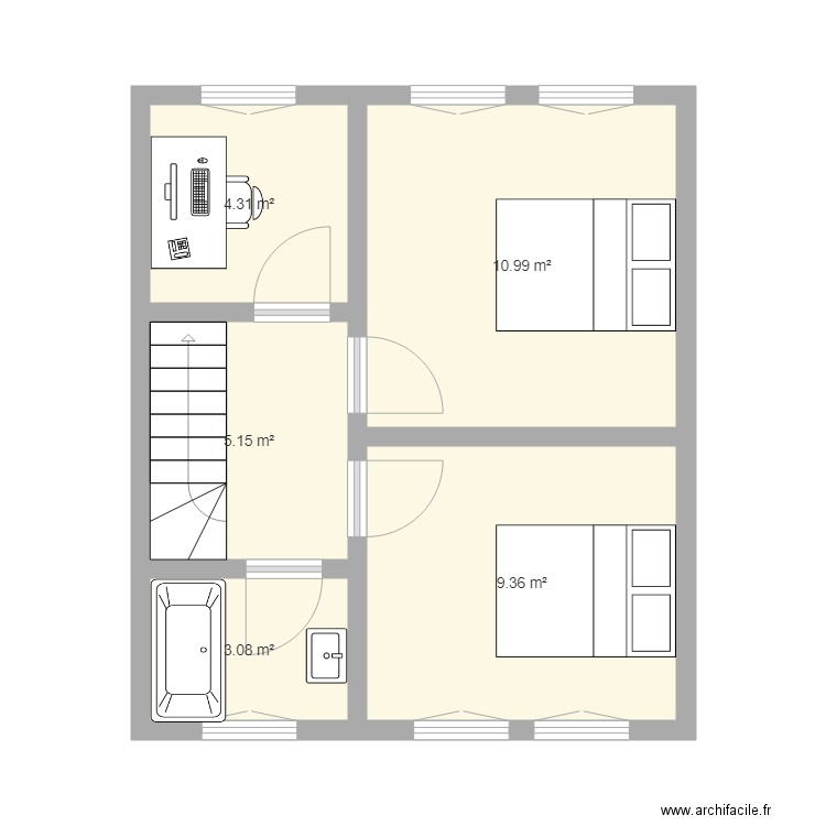 cite bougard 2. Plan de 0 pièce et 0 m2