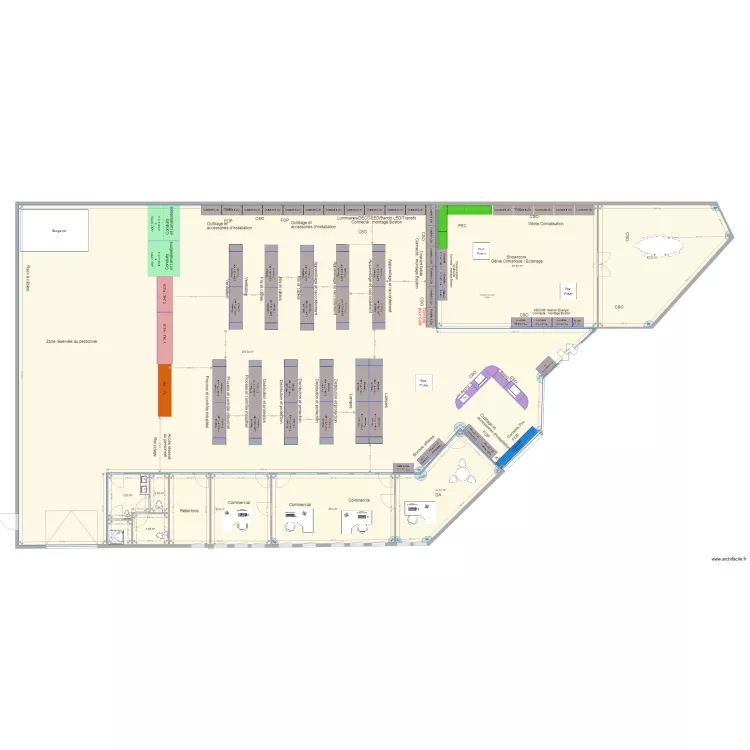 Plan PU2 LAP. Plan de 