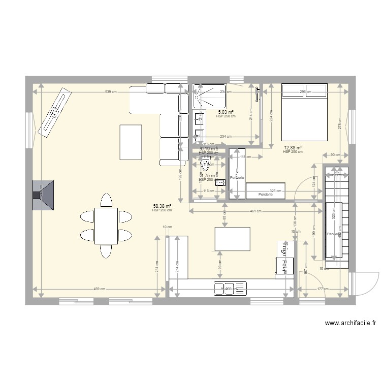 Maison Lafare Amo et celine4. Plan de 0 pièce et 0 m2