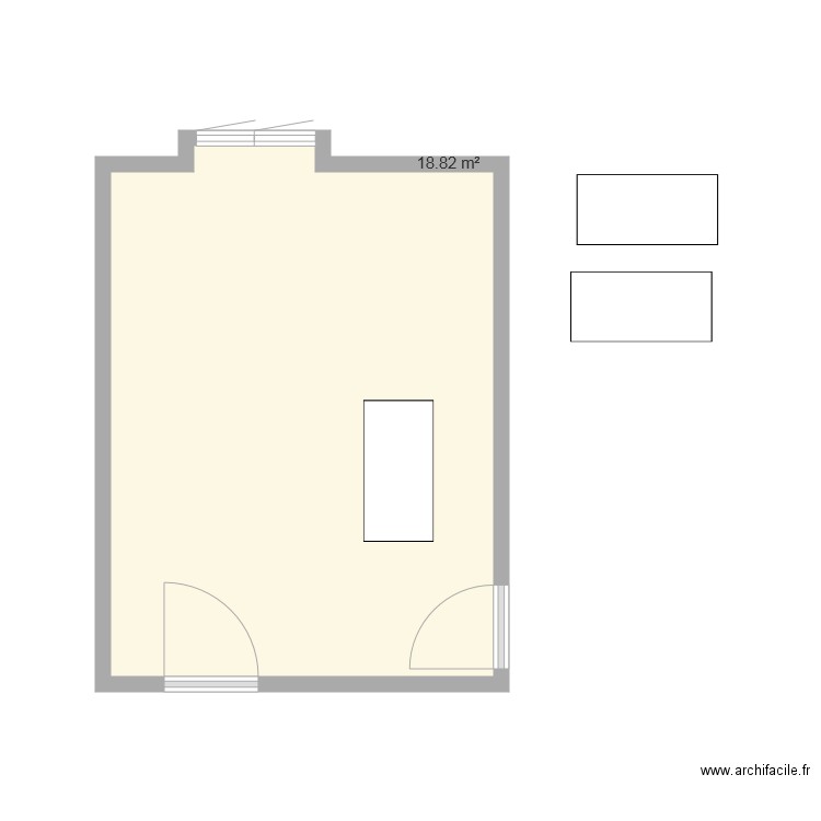 Amenagement bureaux medecins . Plan de 0 pièce et 0 m2