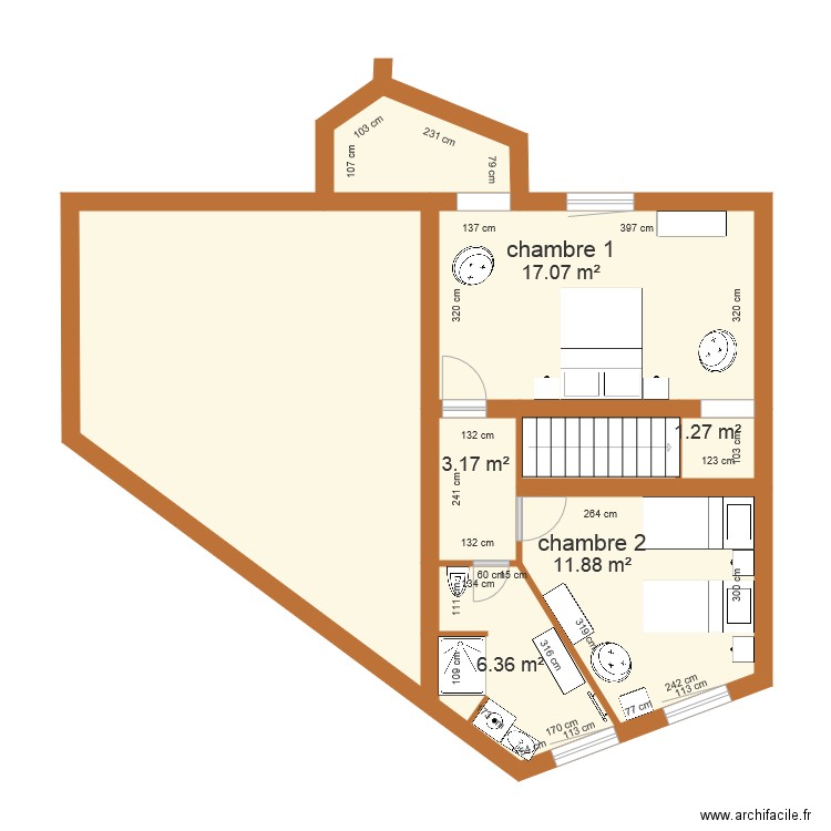 salle verte. Plan de 0 pièce et 0 m2