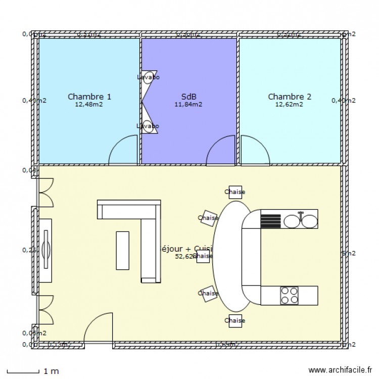 0001. Plan de 0 pièce et 0 m2