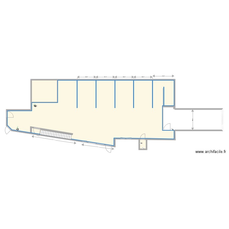 Plan des parties communes SCI MARCIANO M2L. Plan de 0 pièce et 0 m2