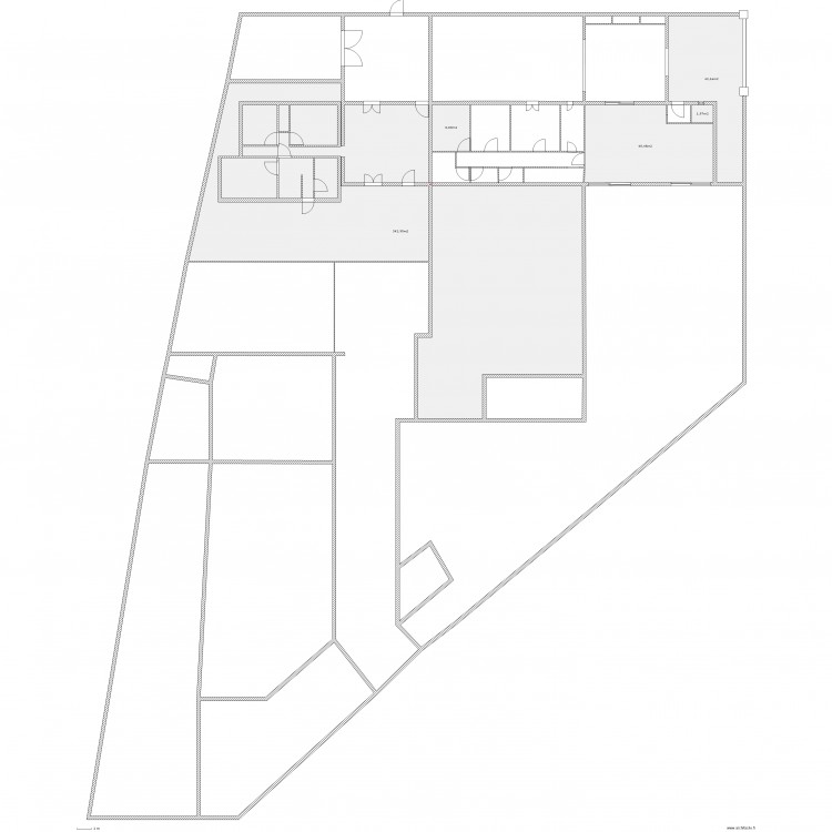 agrandissement   mh papy mamy. Plan de 0 pièce et 0 m2