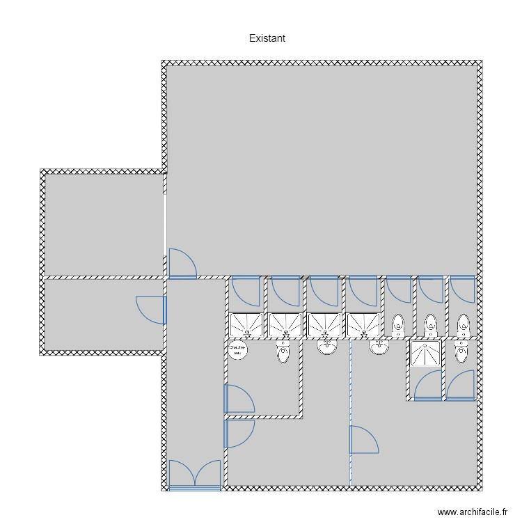Bâtiment 338  Regulus Tout les vestiaires. Plan de 0 pièce et 0 m2