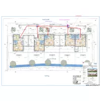 plan VRD antenne les illettes LOT 6