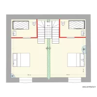 Plan &eacute;tage bois