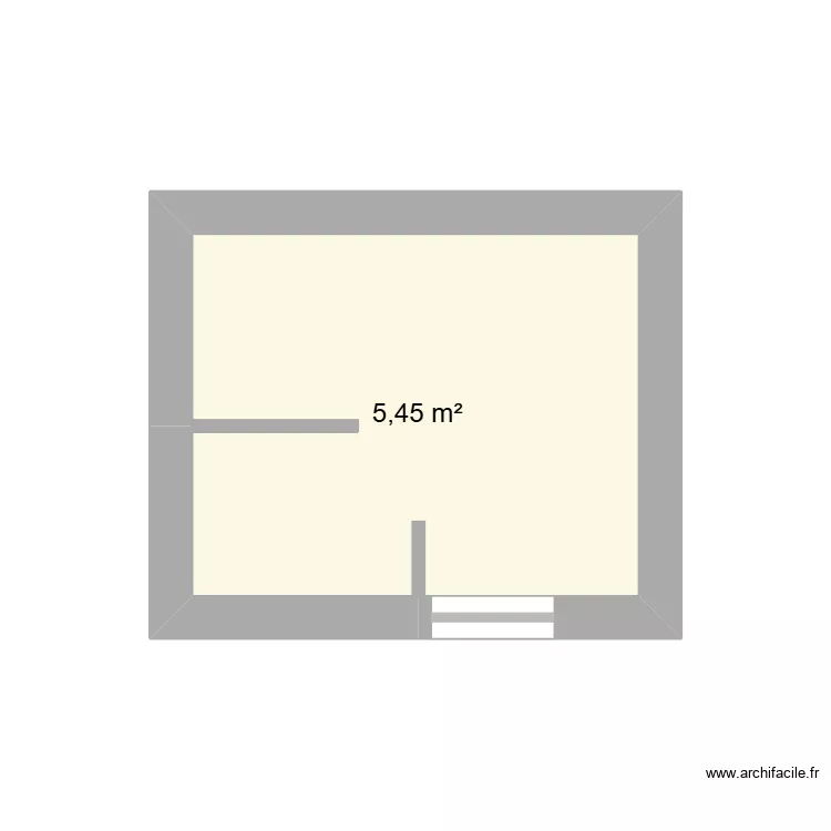 etage. Plan de 1 et 5 m² etage. Plan de 1 et 5 m²