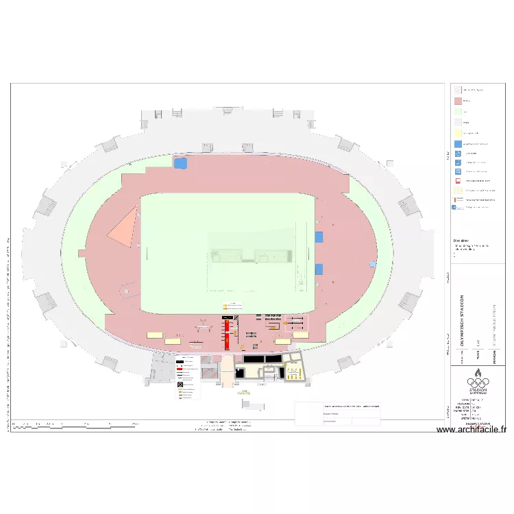 RAB26 - AMSTERDAM. Plan de 14  et 832 m²