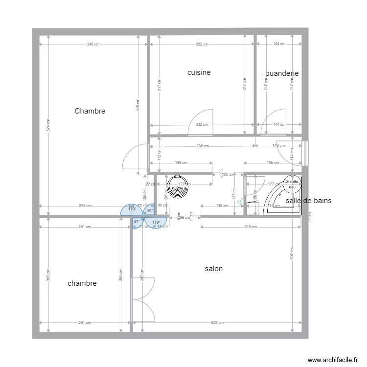 beken duni&egrave;res. Plan de 