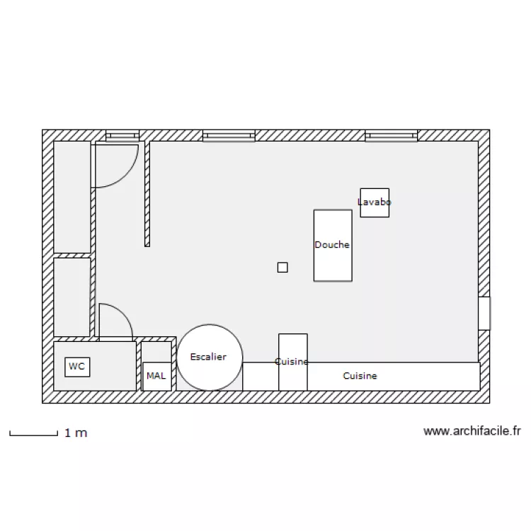 appartKBR 1ier sol 2. Plan de appartKBR 1ier sol 2. Plan de