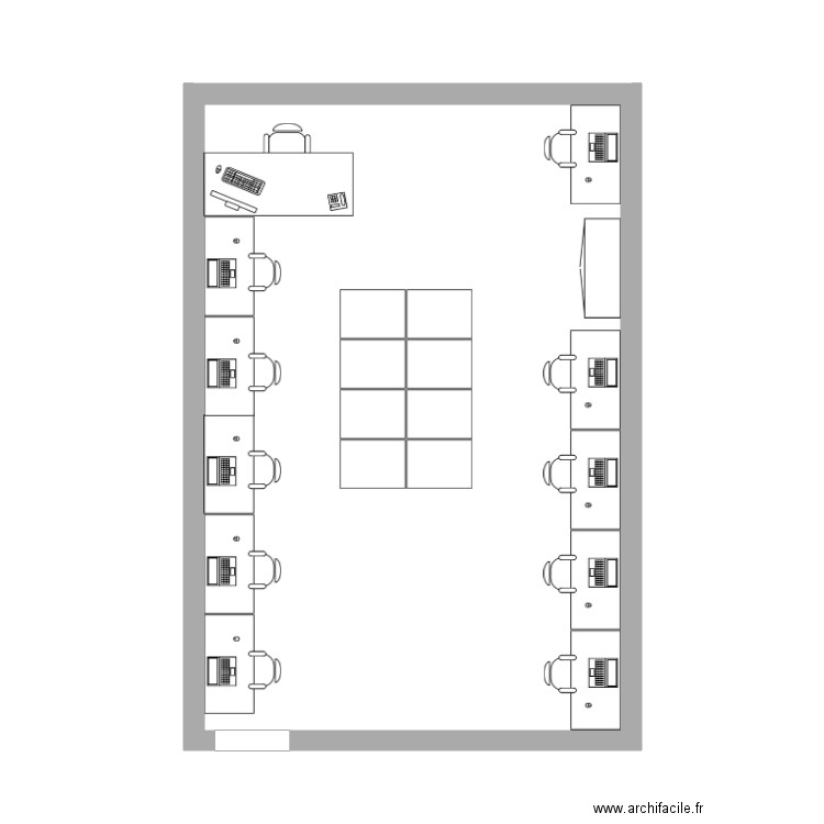  cours 301. Plan de 0 pièce et 0 m2