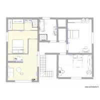 plan etage maison