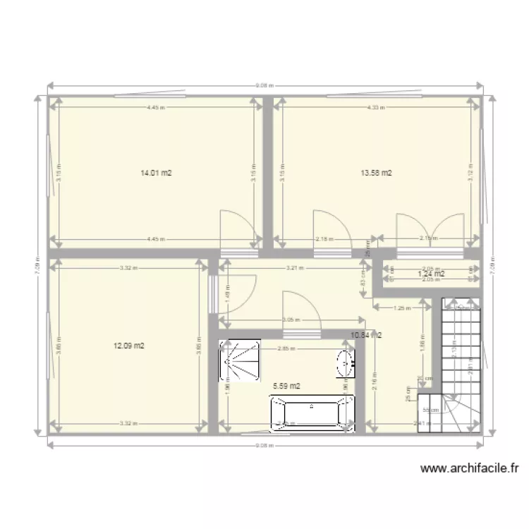 2e etage 24x30 v2. Plan de 2e etage 24x30 v2. Plan de