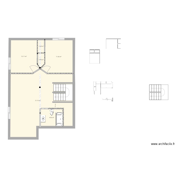 ssol chablis1. Plan de 0 pièce et 0 m2