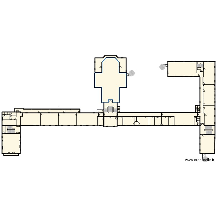Plan 1er étage V2. Plan de 0 pièce et 0 m2