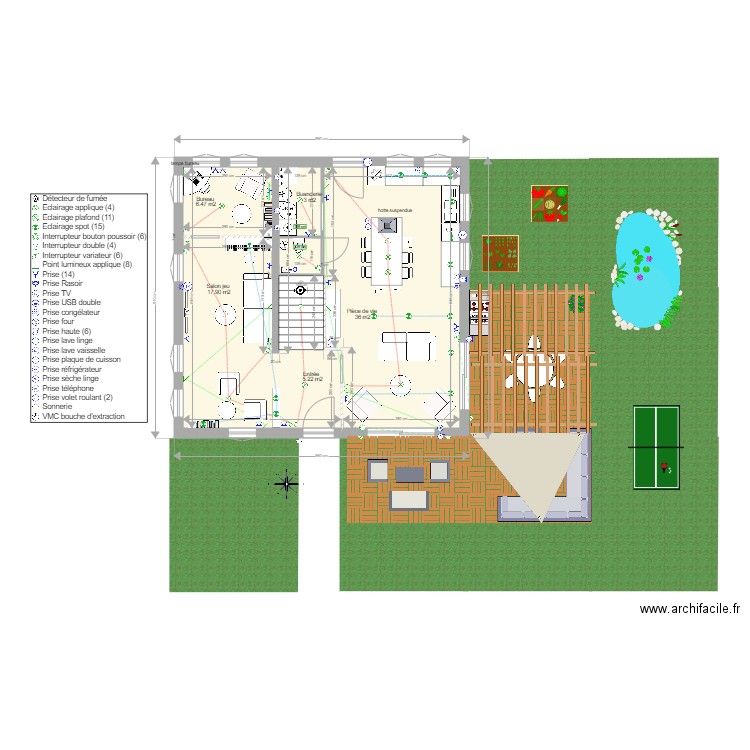 plan devoir 4 vdef. Plan de 0 pièce et 0 m2