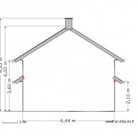 Facade Sud  Ouest 50e