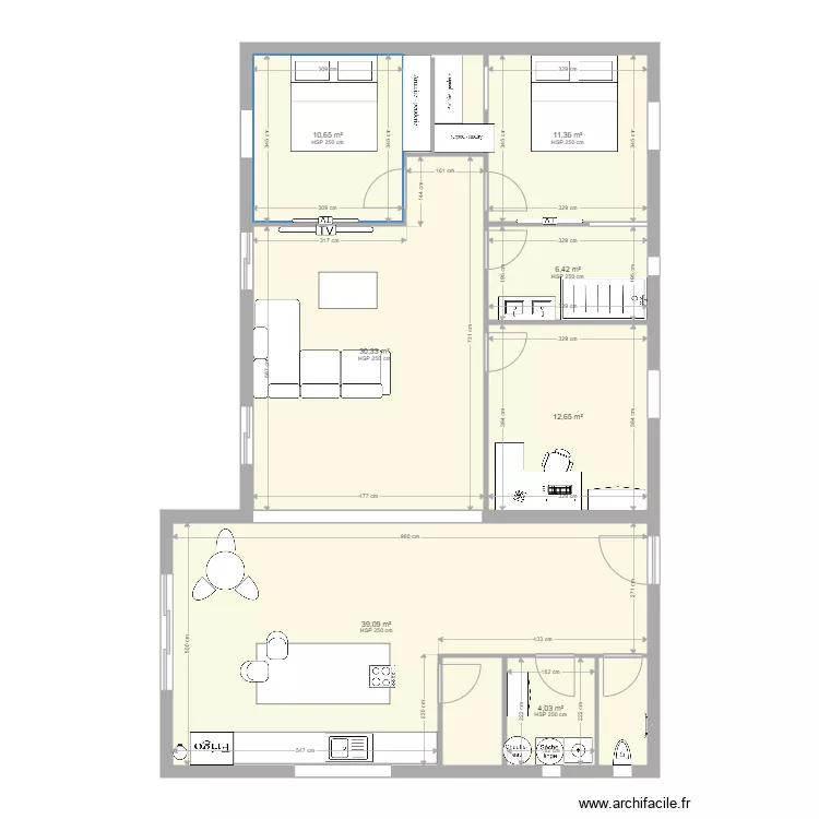 coult suite parentale ok 2+. Plan de 