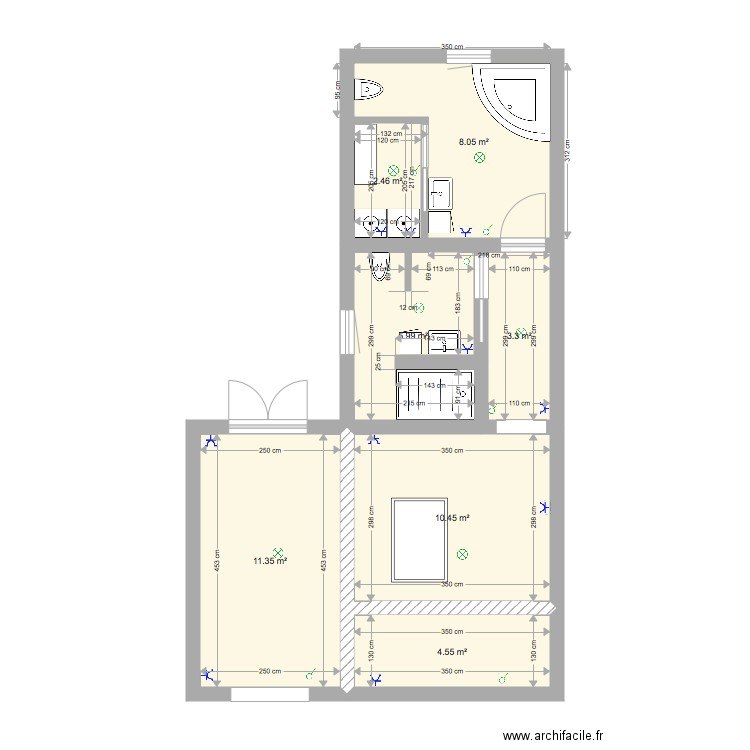 Monnoye. Plan de 0 pièce et 0 m2