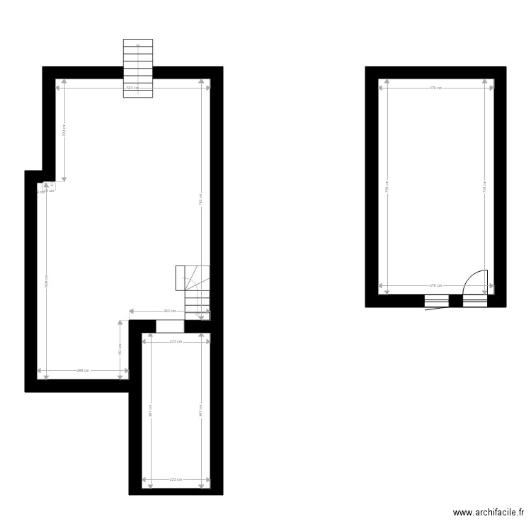 COLIN. Plan de 18 pièces et 252 m2