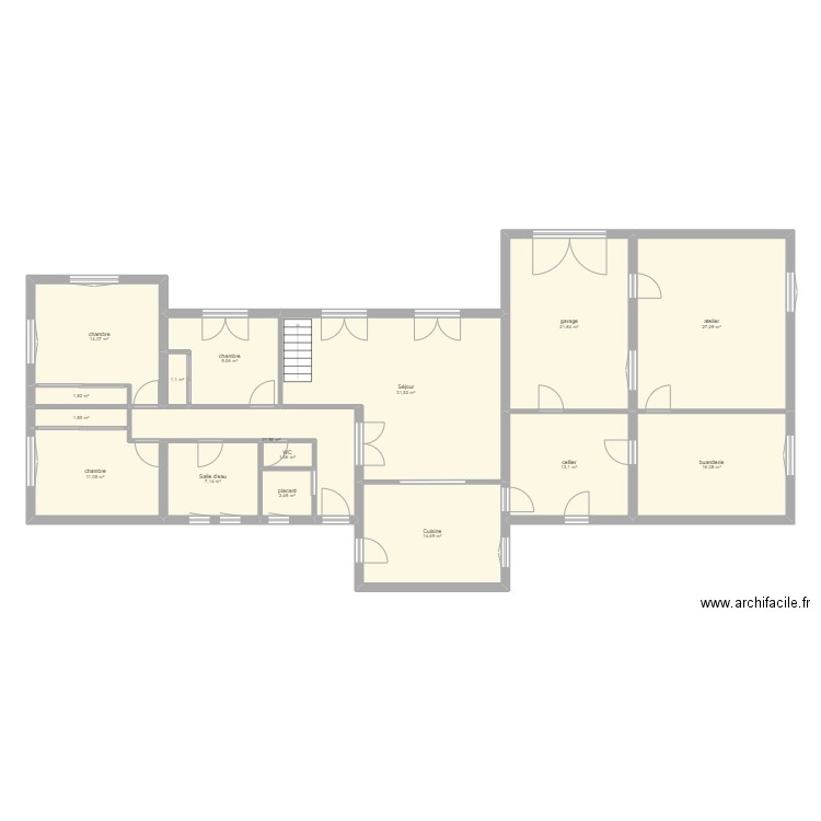 Rdc+. Plan de 0 pièce et 0 m2