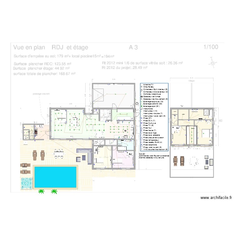 PLAN DE MASSE. Plan de 0 pièce et 0 m2