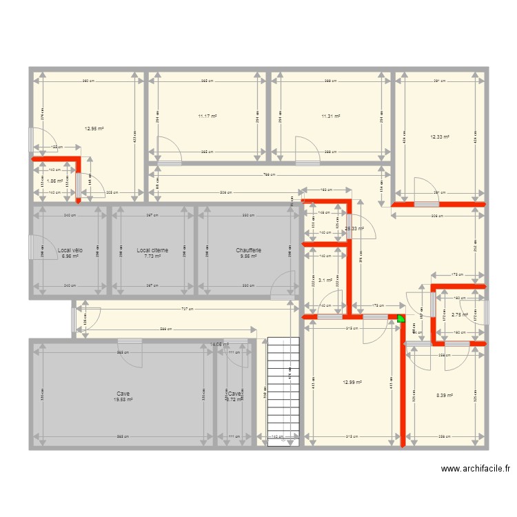 Rez. Plan de 0 pièce et 0 m2