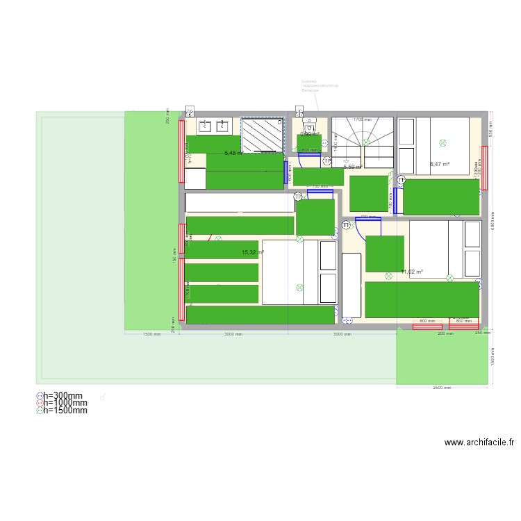 105 2 Матвейково 1111 эл ТП. Plan de 0 pièce et 0 m2