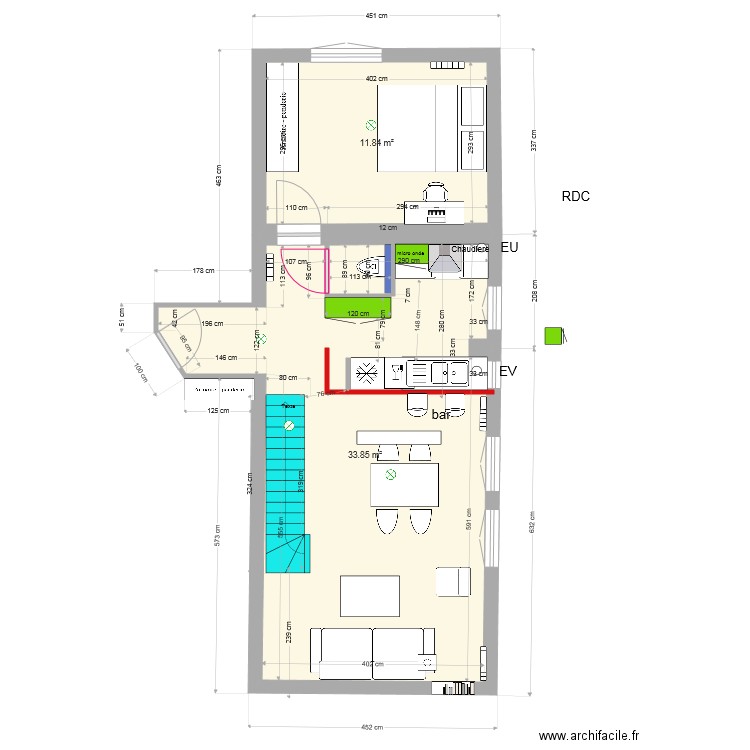 93310 premier wc meuble plus1. Plan de 0 pièce et 0 m2