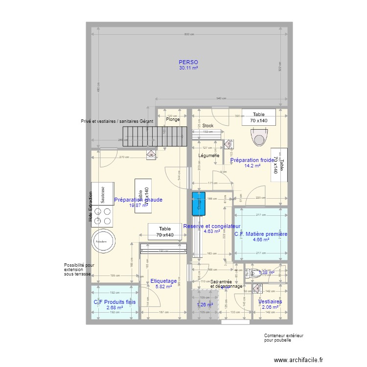 Mamie Mijote 001. Plan de 0 pièce et 0 m2