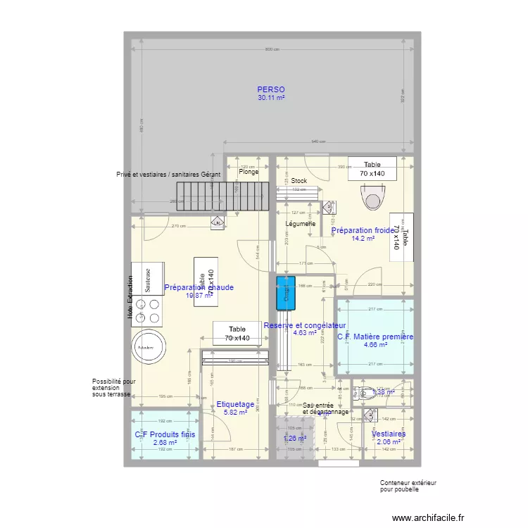 Mamie Mijote 001. Plan de 